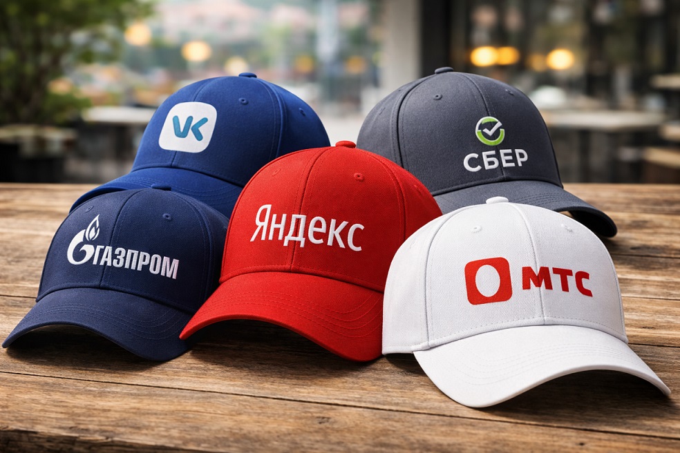 Печать на кепках - брендированные кепки с логотипом для бизнеса в Санкт-Петербурге