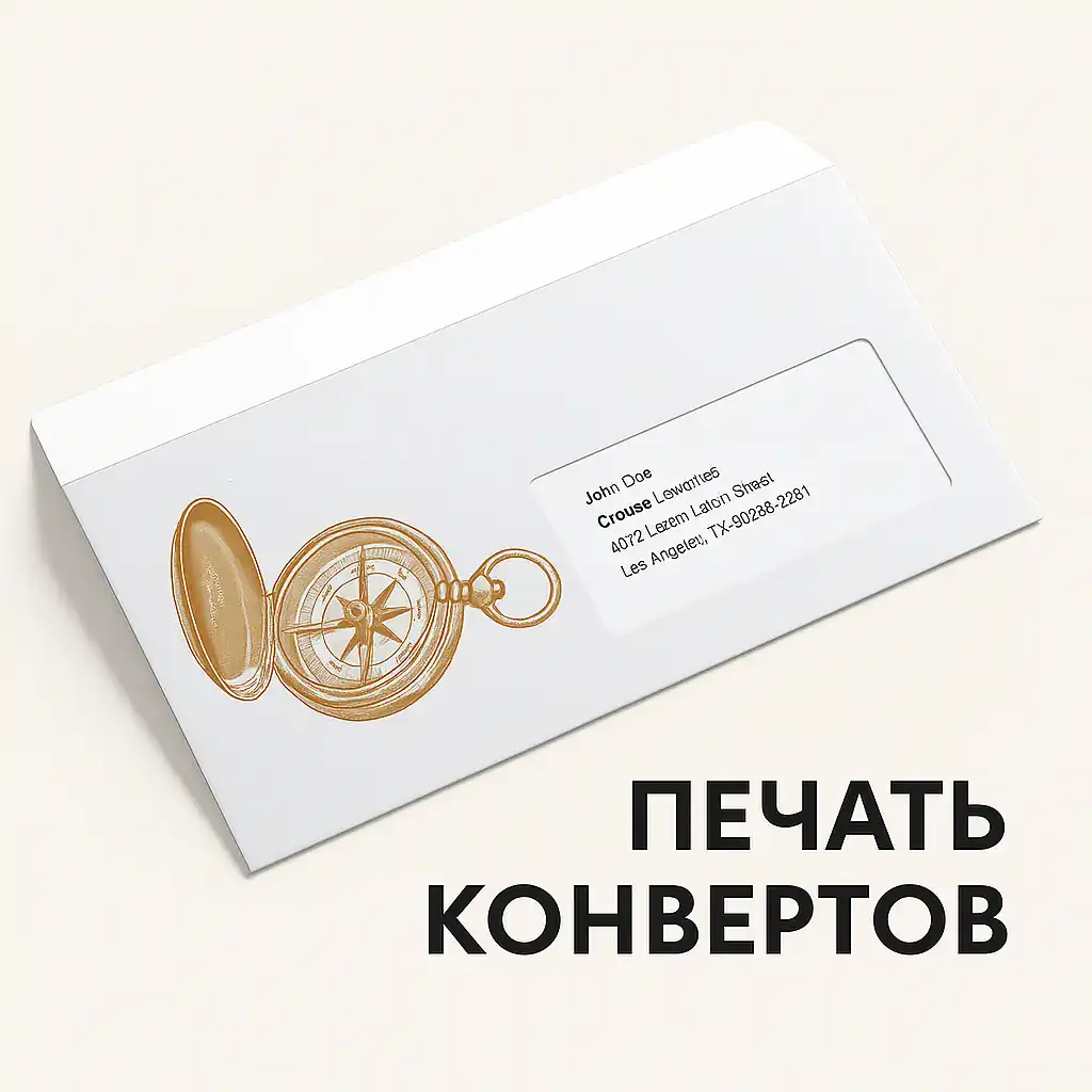Фирменные бланки и конверты