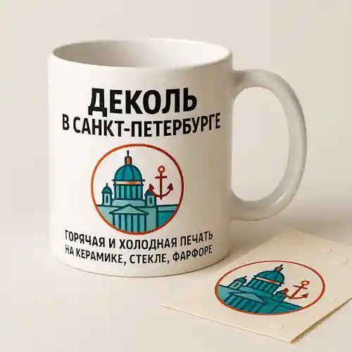 Деколь — печать на керамике, стекле и фарфоре