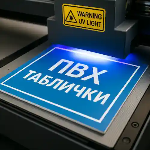 ПВХ-таблички — изготовление на заказ в Санкт-Петербурге