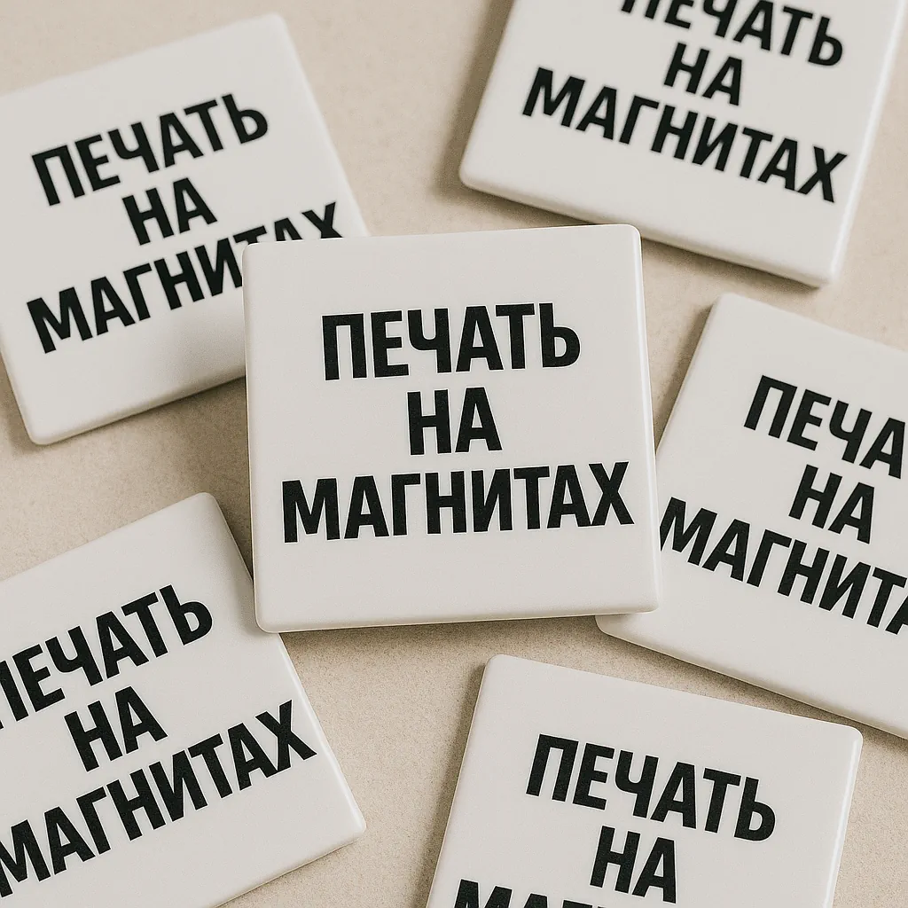 Магнит с логотипом организации