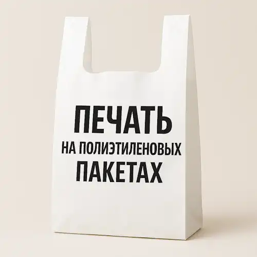 Полиэтиленовые пакеты с логотипом