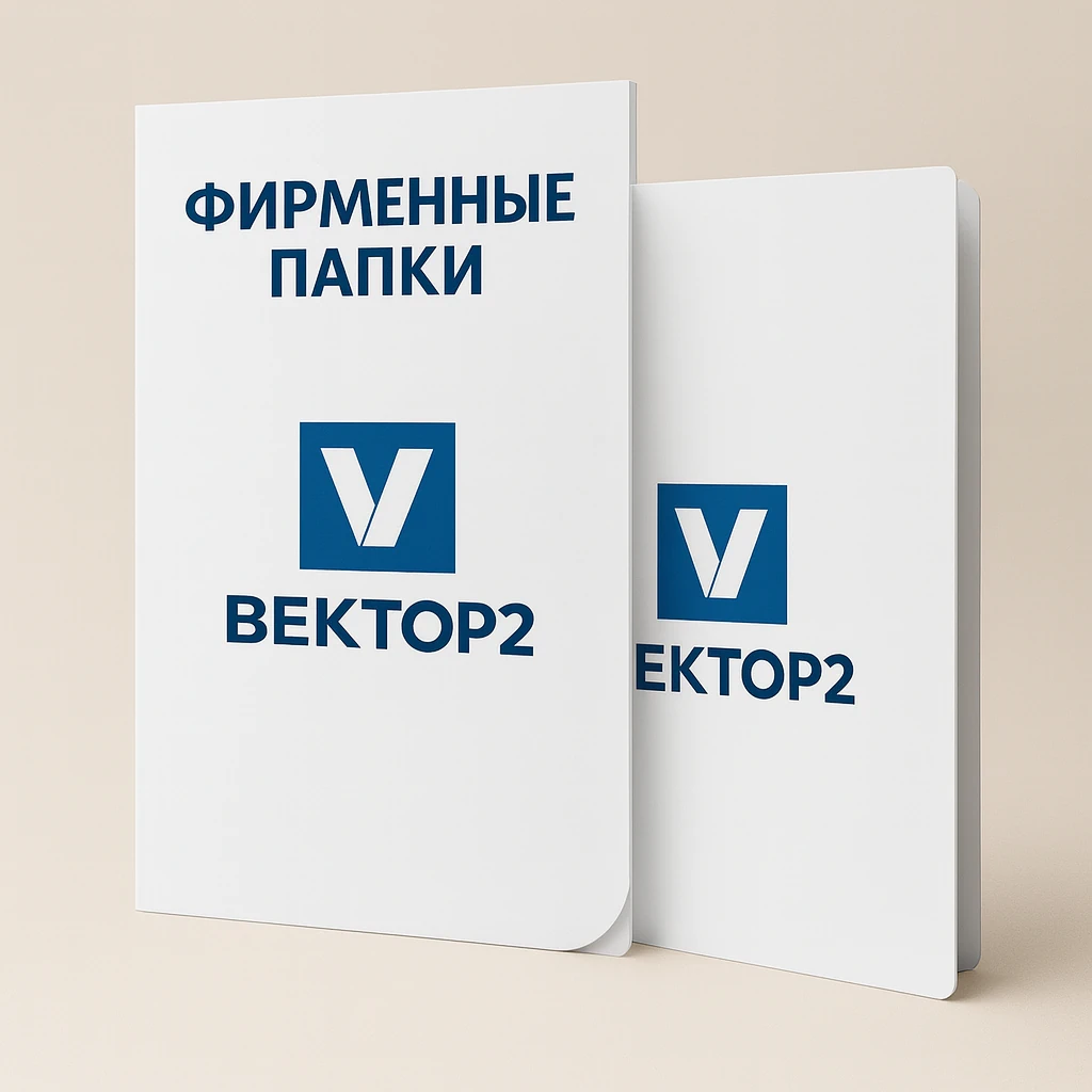 Фирменные папки с логотипом